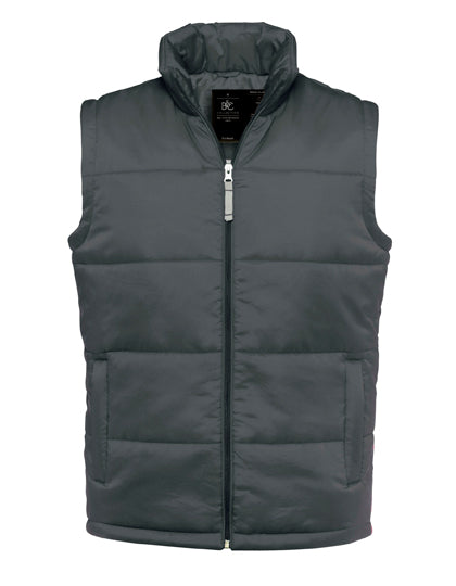 Men´s Bodywarmer in Dark Grey (Solid), Größe XXL