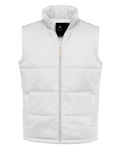Men´s Bodywarmer in White, Größe XXL