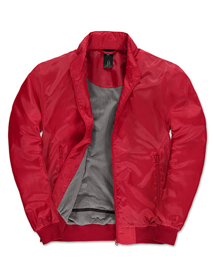 Men´s Jacket Trooper in Red, Größe 3XL