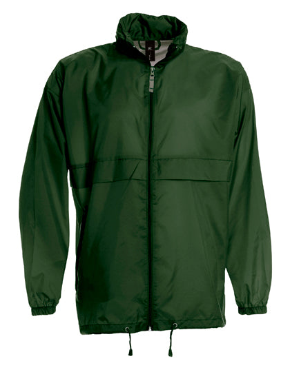Unisex Jacket Sirocco in Bottle Green, Größe 3XL