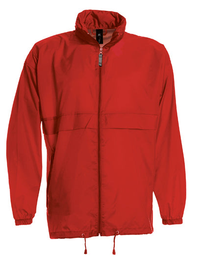 Unisex Jacket Sirocco in Red, Größe 3XL