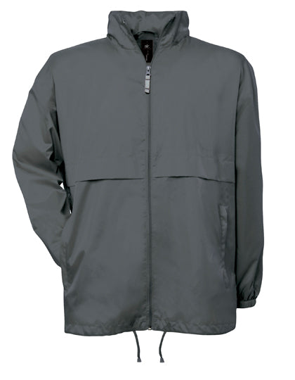 Unisex Jacket Air in Dark Grey (Solid), Größe XXL