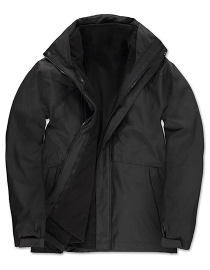 Jacket Corporate 3-in-1 in Black, Größe 3XL
