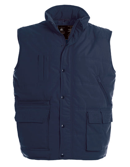 Unisex Bodywarmer Explorer in Navy, Größe 3XL