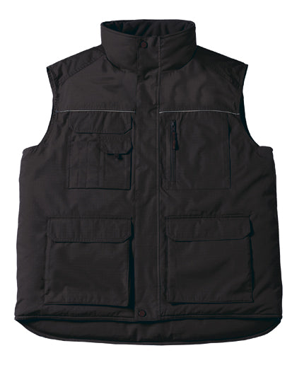 Expert Pro Bodywarmer in Black, Größe 4XL