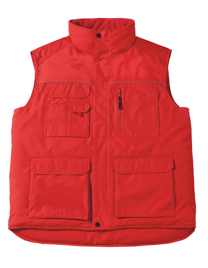 Expert Pro Bodywarmer in Red, Größe 4XL