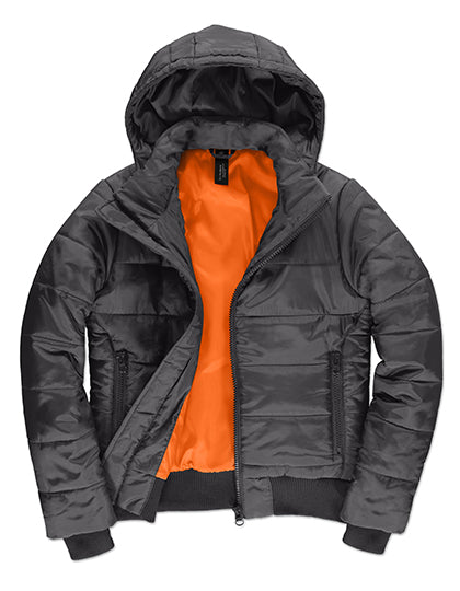 Women´s Jacket Superhood in Dark Grey (Solid), Größe XXL