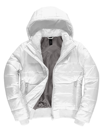 Women´s Jacket Superhood in White, Größe XXL