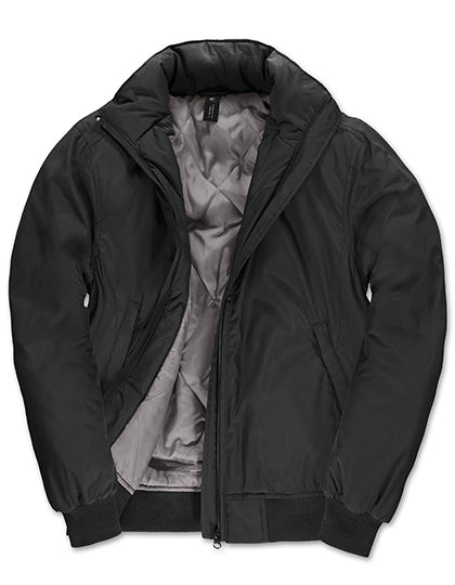 Women´s Jacket Crew Bomber in Black, Größe XXL