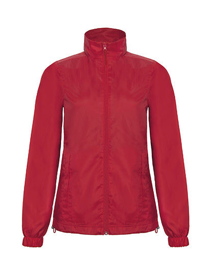 Women´s Windjacket ID.601 in Red, Größe XXL