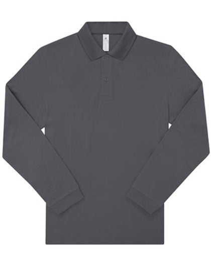 My Polo 180 Long Sleeve in Dark Grey (Solid), Größe 5XL