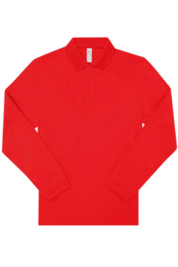 My Polo 180 Long Sleeve in Red, Größe 3XL