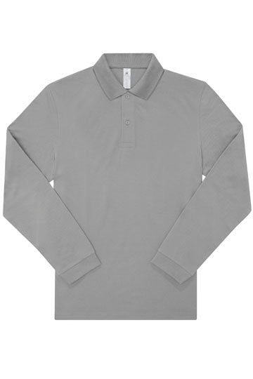 My Polo 180 Long Sleeve in Sport Grey (Heather), Größe 5XL