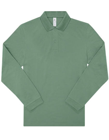 My Polo 210 Long Sleeve in Amalfi Green, Größe 3XL