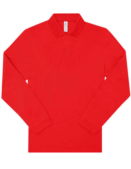 My Polo 210 Long Sleeve in Red, Größe 3XL