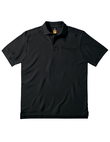 Skill Pro Polo in Black, Größe 4XL