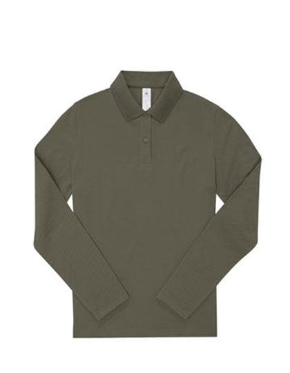 My Polo 180 Long Sleeve /Women in Camo Green, Größe XXL