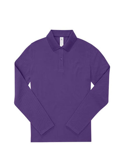 My Polo 180 Long Sleeve /Women in Meta Lilac, Größe XXL