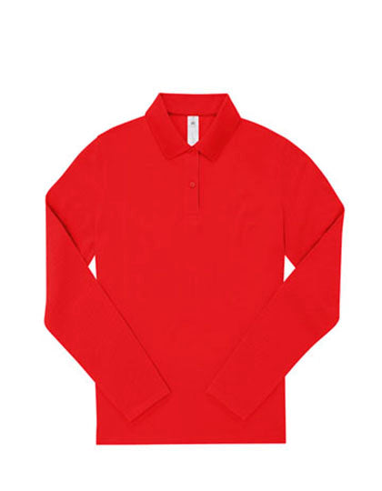My Polo 180 Long Sleeve /Women in Red, Größe XXL
