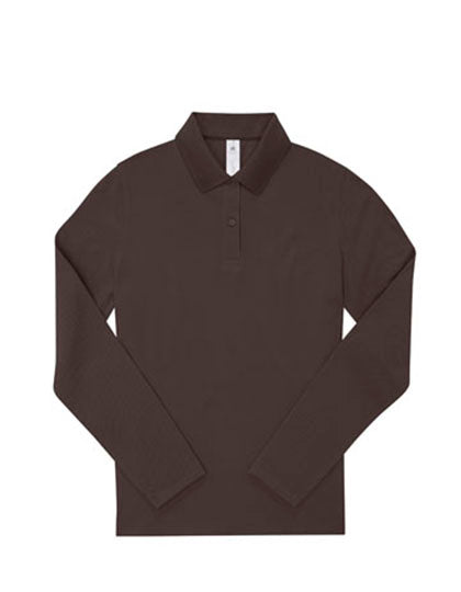 My Polo 180 Long Sleeve /Women in Roasted Coffee, Größe XXL