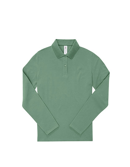My Polo 210 Long Sleeve /Women in Amalfi Green, Größe XXL