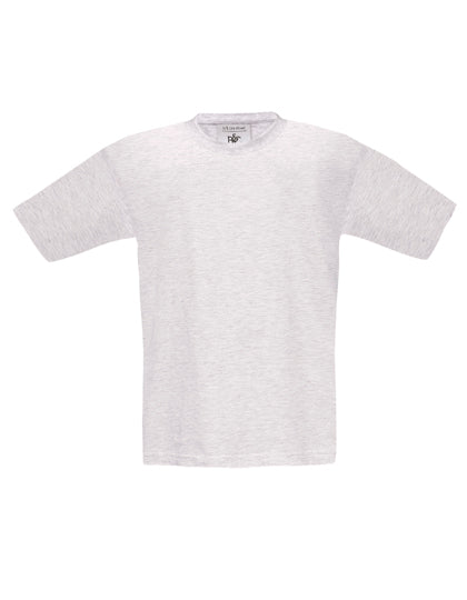 Kids´ T-Shirt Exact 190 in Ash (Heather), Größe 12/14 (152/164)
