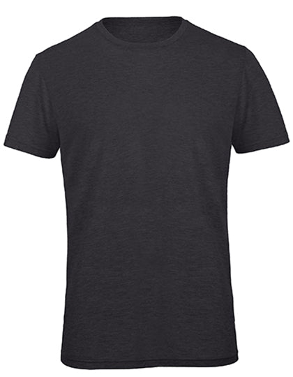 Men´s Triblend T-Shirt in Heather Dark Grey, Größe 3XL