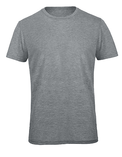 Men´s Triblend T-Shirt in Heather Light Grey, Größe 3XL