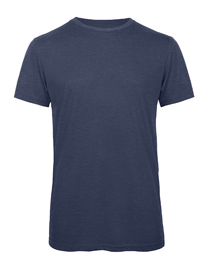 Men´s Triblend T-Shirt in Heather Navy, Größe 3XL