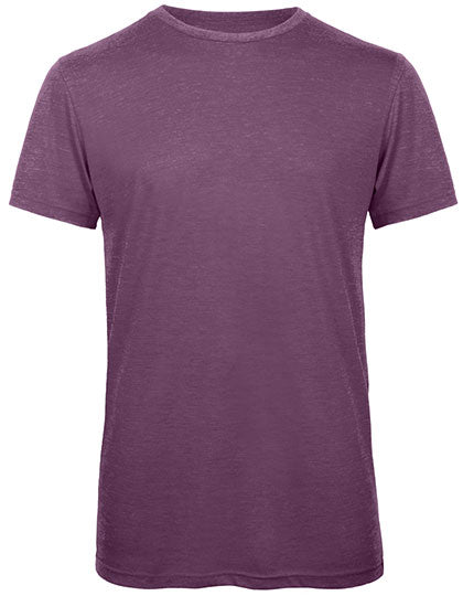 Men´s Triblend T-Shirt in Heather Purple, Größe 3XL