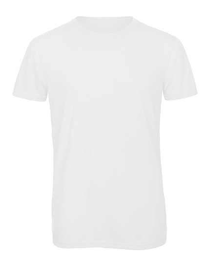 Men´s Triblend T-Shirt in White, Größe 3XL