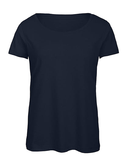 Women´s Triblend T-Shirt in Navy, Größe XXL