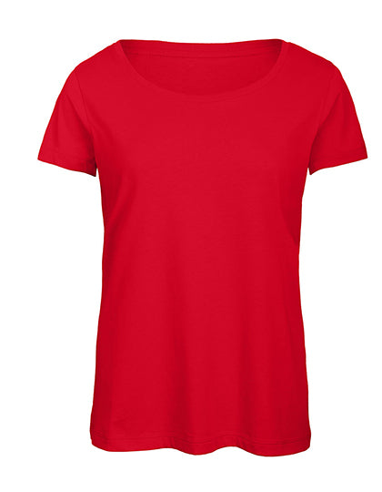Women´s Triblend T-Shirt in Red, Größe XXL