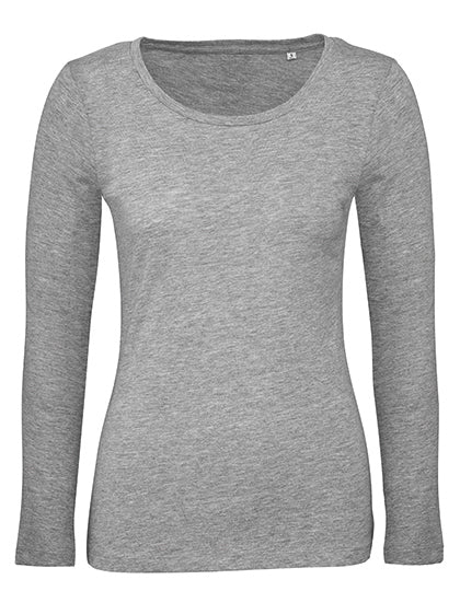 Inspire Long Sleeve T /Women_° in Sport Grey (Heather), Größe XXL