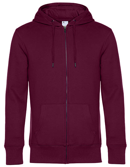 KING Zipped Hood Jacket_° in Dark Cherry, Größe 3XL