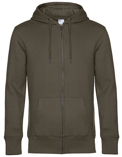 KING Zipped Hood Jacket_° in Khaki, Größe 3XL