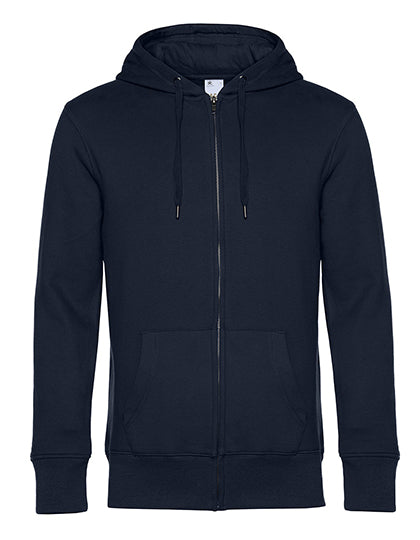 KING Zipped Hood Jacket_° in Navy Blue, Größe 4XL