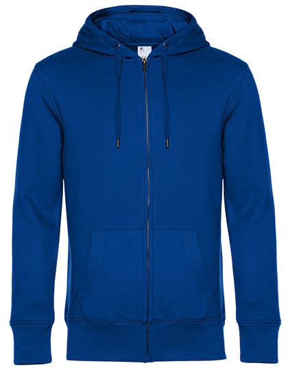 KING Zipped Hood Jacket_° in Royal, Größe 4XL