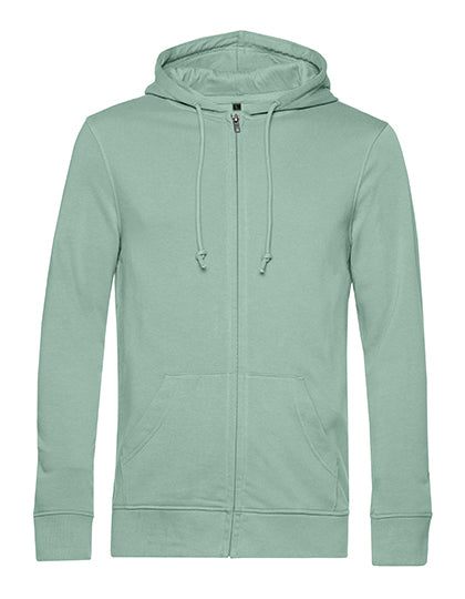 Inspire Zipped Hood Jacket_° in Sage, Größe 3XL