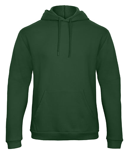 ID.203 50/50 Hooded Sweatshirt in Bottle Green, Größe 4XL
