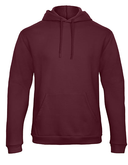 ID.203 50/50 Hooded Sweatshirt in Burgundy, Größe 4XL