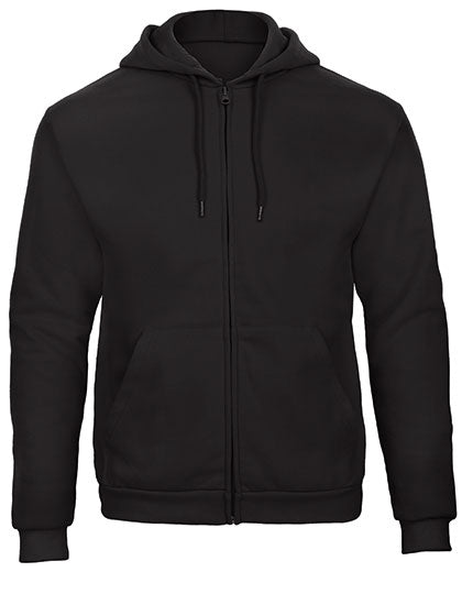 ID.205 Sweat-Jacket 50/50 in Black, Größe XXL