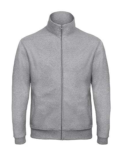 ID.206 Sweat-Jacket 50/50 in Heather Grey, Größe XXL