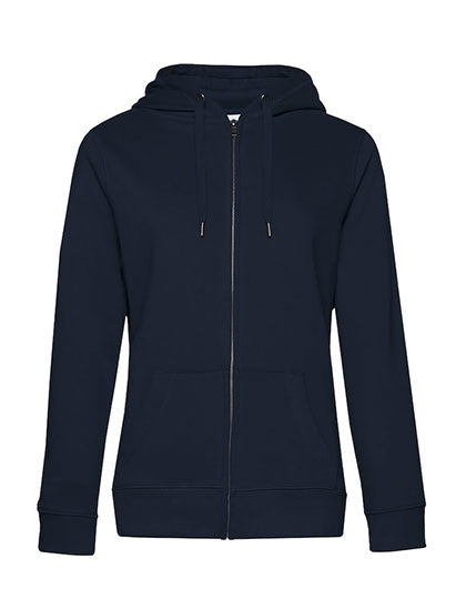 QUEEN Zipped Hood Jacket_° in Navy, Größe XXL