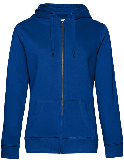 QUEEN Zipped Hood Jacket_° in Royal, Größe 3XL