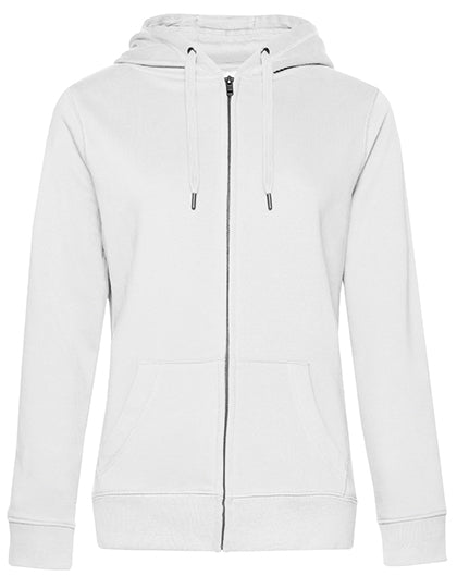 QUEEN Zipped Hood Jacket_° in White, Größe 3XL