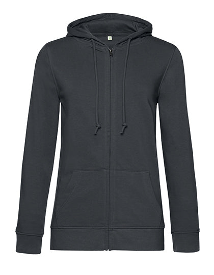 Inspire Zipped Hood Jacket /Women_° in Asphalt, Größe XXL