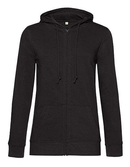 Inspire Zipped Hood Jacket /Women_° in Black Pure, Größe XXL