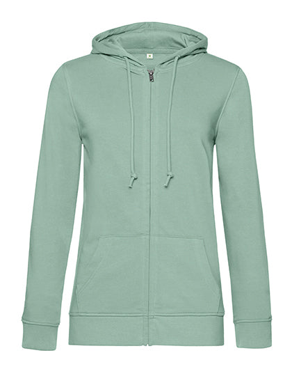 Inspire Zipped Hood Jacket /Women_° in Sage, Größe XXL