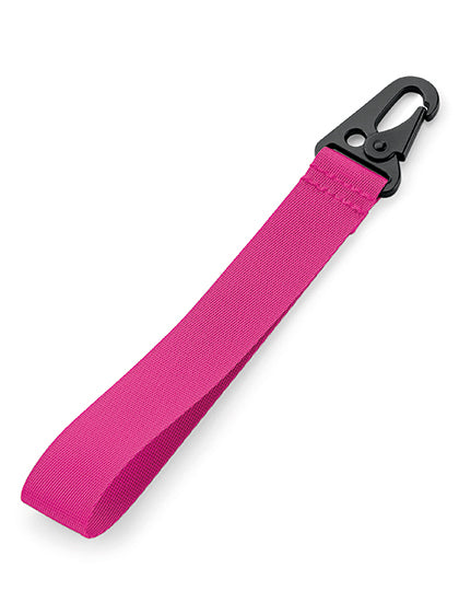 Brandable Key Clip in Fuchsia, Größe 2,5 x 20,5 cm